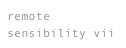 remote sensibility vii